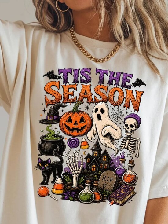 Kaity K Other - Halloween Tee, Vintage Trick Or Treat Shirt, Autumn Holiday Family Gift